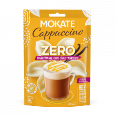 Cappuccino Mokate Zero smak waniliowo-śmietankowy 