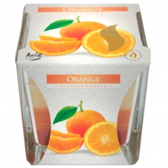 Świeca zapach  pomarańcza 