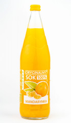 Sok 100% oryginalny mandarynkowy 1l but 