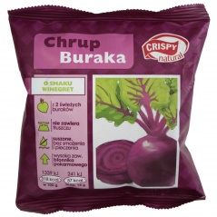 Crispy Natural chipsy z buraka o smaku winegret 18g