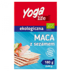 Pieczywo maca z sezamem yogalife bio 