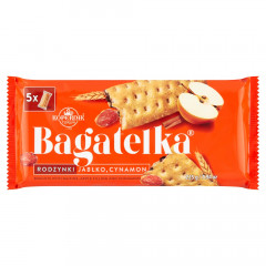 Ciastka bagatelka rodzynki jabłko cynamon 