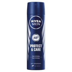 Dezodorant nivea antyperspirant protect&care spray męski 