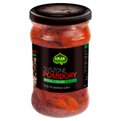 Pomidory Smak suszone w oleju z ziołami 