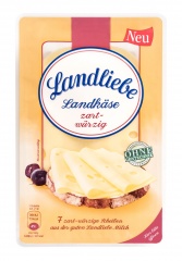 Lekko pikantny ser żółty w plastrach