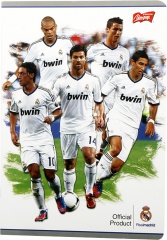 Zeszyt okładka lam.a5 32k li real madryt 