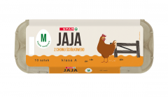 Jaja Spar z chowu ściółkowego M 10szt 