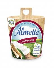 Almette Puszysty serek twarogowy z chrzanem 150 g