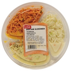 Zestaw surówek Lila 