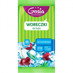 Woreczki do lodu samozamykające z eurodziurą 