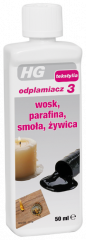 Odplamiacz HG usuwający plamy z wosku, parafiny, smoły i żywicy 