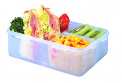 Pojemnik plastik prostokątny dziel.1l 