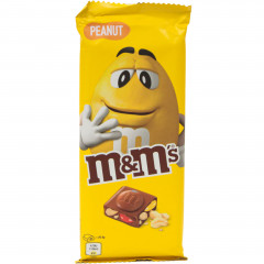 Czekolada m&m's peanut milk chocolate block 