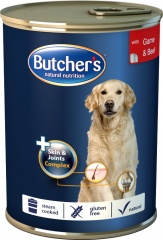 Butcher's mięsne kawałki w sosie z dziczyzną i wołowiną dla psa 