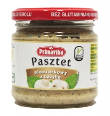 Pasta Primavika pieczarkowa z bazylią