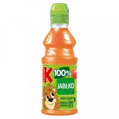 Kubuś 100% Sok jabłko 300 ml KAUCJA