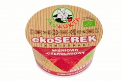 Serek wiśniowo - czekoladowy eko 