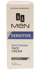 AA Men Sensitive Krem do twarzy nawilżający 