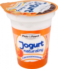 Jogurt brzoskwiniowy Piotr i Paweł
