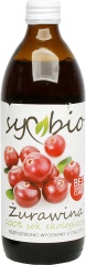 Sok żurawina 100 % bez dodatku cukru Symbio