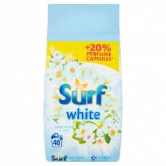 SURF WHITE WHITE ORCHID & JASMINE PROSZEK DO PRANIA 2,6 KG (40 PRAŃ)