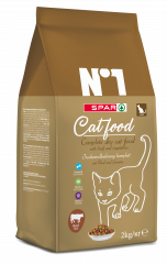 Spar no1 karma dla kota sucha z wołowiną i warzywami 2kg 