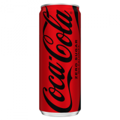 Napój gaz coca-cola zero 330ml doliczana jest kaucja 50 gr 