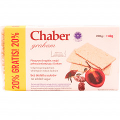 Pieczywo Chaber graham bez cukru 