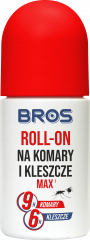 BROS roll-on na komary i kleszcze MAX 50ml (25% DEET)