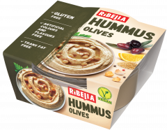 Hummus Ribella z oliwkami 