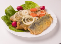 Płaty śledziowe opiekane w zalewie octowej + koszt opak. 0,31 zł 