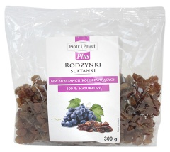 Rodzynki sułtanki bez konserwantów 