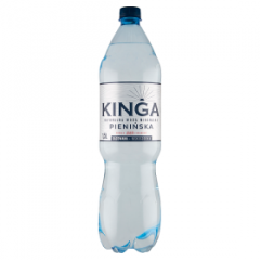Woda gazowana Kinga Pienińska mineralna doliczana jest kaucja 0,50 zł