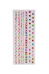 Samoprzylepne kryształki dekoracyjne - duże