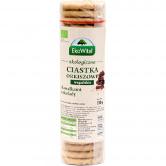 Ciastka Ekowital Eko orkiszowe pełnoziarniste z czekoladą 