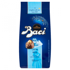BACI LATTE TOREBKA Pralina w mlecznej czekoladzie z nadzieniem z orzechów laskowych 125 g
