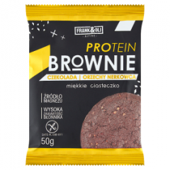 Frank&Oli Protein Brownie ciasteczko czekolada orzechy nerkowca 