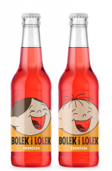 Oranżada czerwona Bolek i Lolek 