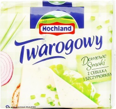 Ser Hochland Twarogowy z cebulką i szczypiorkiem 