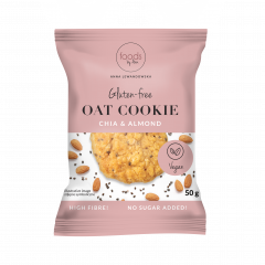 Ciastko Foods by Ann owsiane z migdałami i chia 50g 