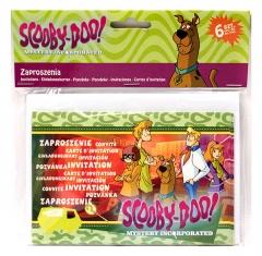 Zaproszenia Scooby Doo 