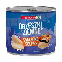 Orzeszki ziemne Spar smażone solone 