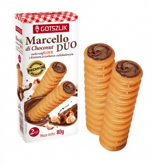 Rurka Gotszlik z kremem marcello Di Choconut 