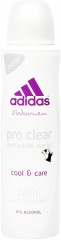 Adidas action3 deo spray women pro clear 