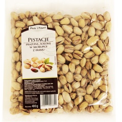 Pistacje prażone solone w skorupce Iran Piotr i Paweł