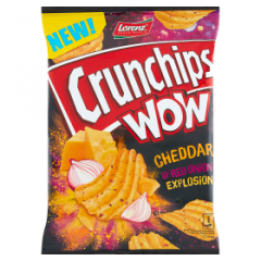 Crunchips WOW Cheddar & Red Onion 110g