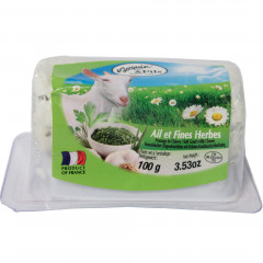 Ser buchette rolada kozia z czosnkiem i ziołami 