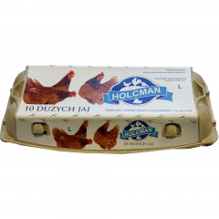 Jaja L 10 szt Holcman 