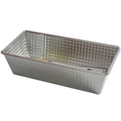 Blacha fakturowana platino 26x12,5x7,5 cm 