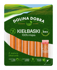 Śląskie kiełbaski śniadaniowe 100% mięsa 250 g Dolina Dobra